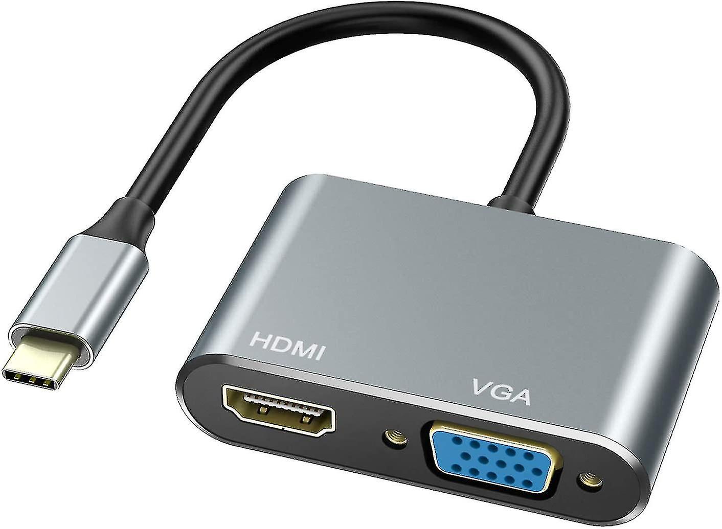 4K HDMI VGA to HDMI Converter